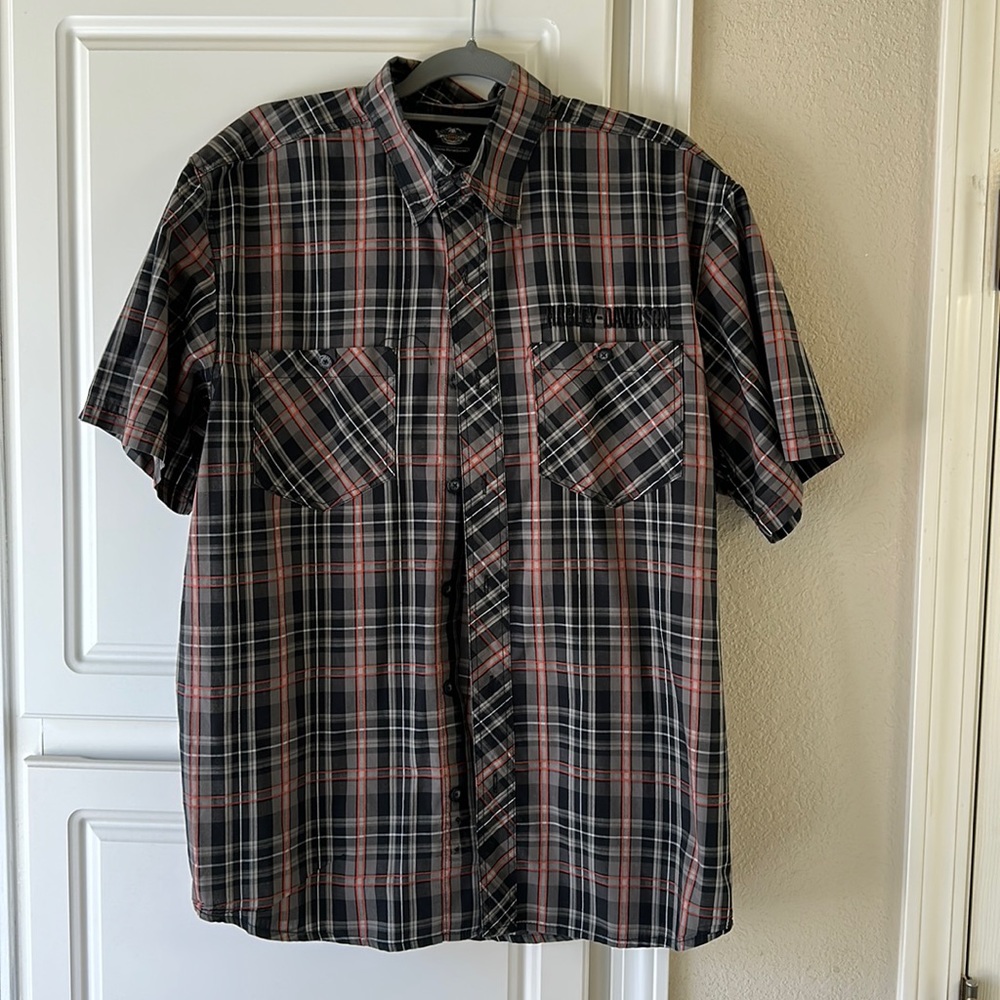 Button up Harley Davidson